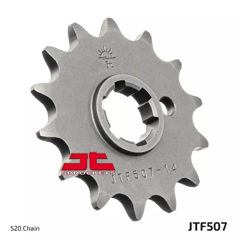JT Sprockets Front Steel Countershaft Sprocket 14 Tooth 14T 520 Chain JTF507.14