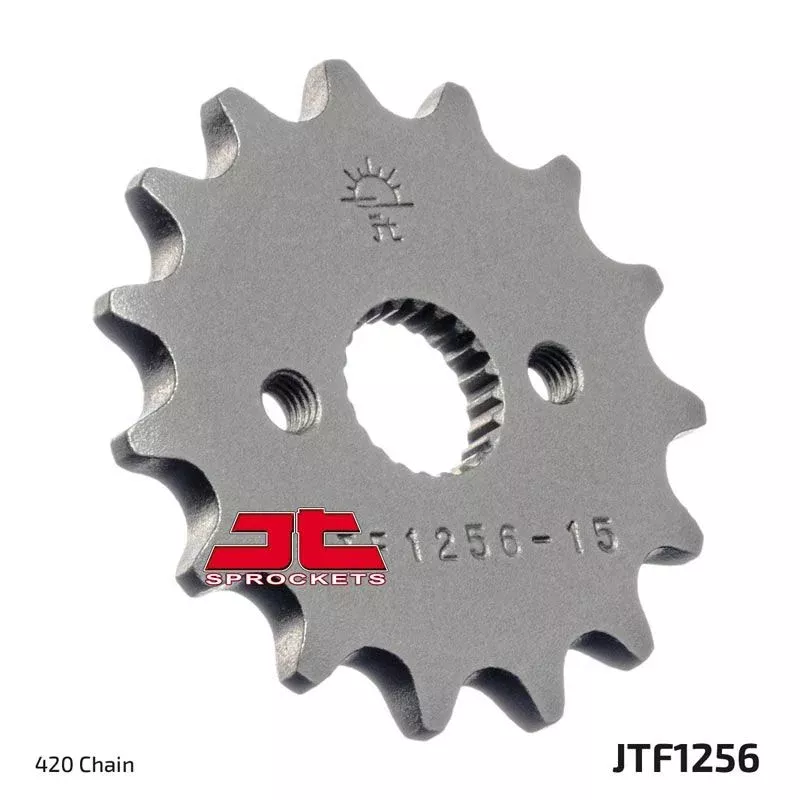 JT Sprockets Front Steel Countershaft Sprocket 16 Tooth 16T 420 Chain