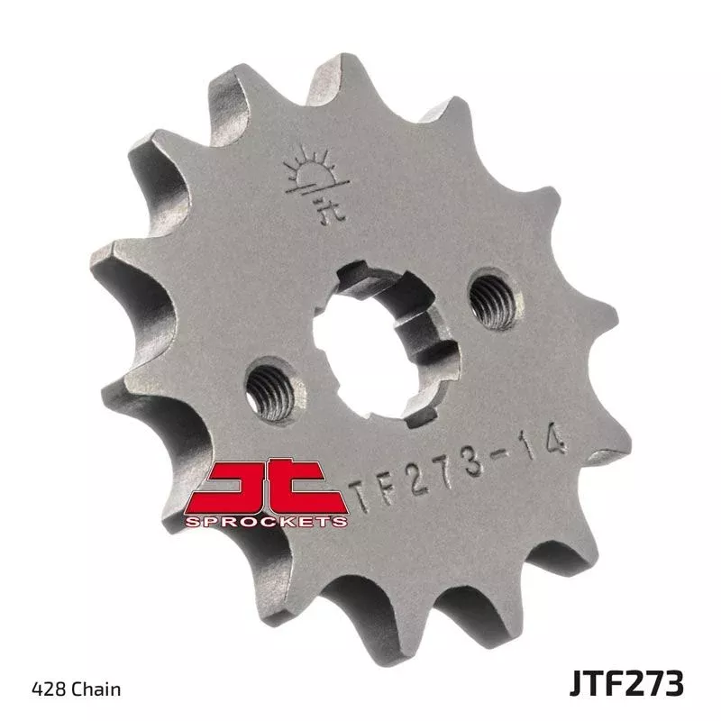 JT Sprockets Front Steel Sprocket 12 Tooth 12T 428 Chain JTF273.12