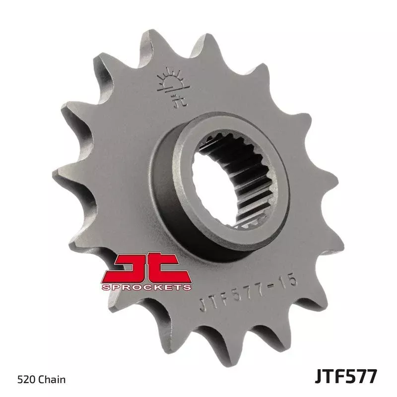 JT Sprockets Front Steel Sprocket 14 Tooth 14T 520 Chain JTF577.14