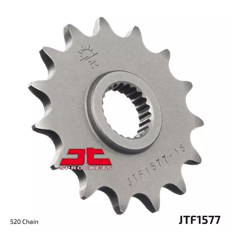 JT Sprockets Front Steel Sprocket 15 Tooth 15T 520 Chain JTF1577.15