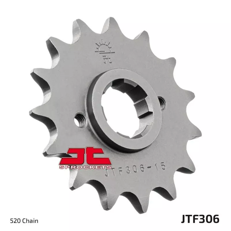 JT Sprockets Front Steel Sprocket 15 Tooth 15T 520 Chain JTF306.15