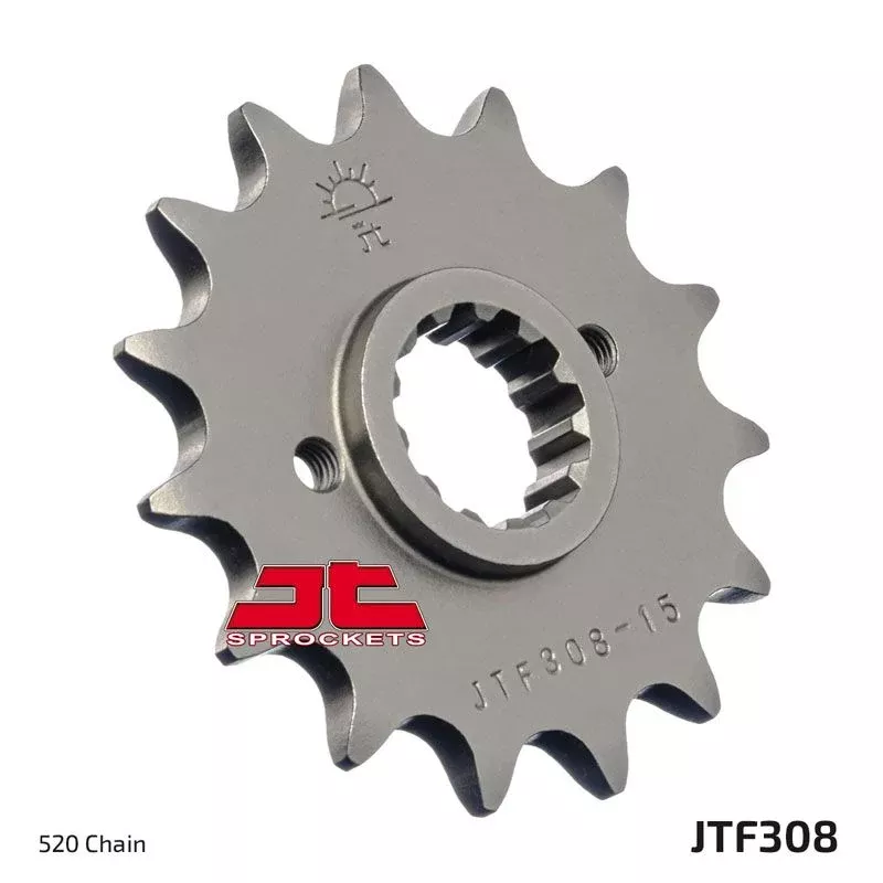 JT Sprockets Front Steel Sprocket 15 Tooth 15T 520 Chain JTF308.15
