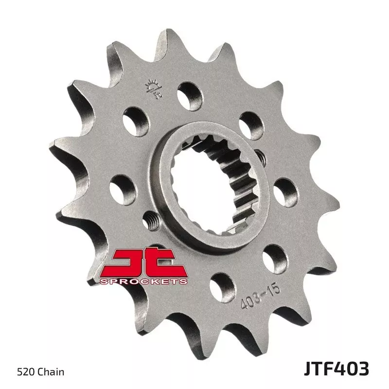 JT Sprockets Front Steel Sprocket 15 Tooth 15T 520 Chain JTF403.15