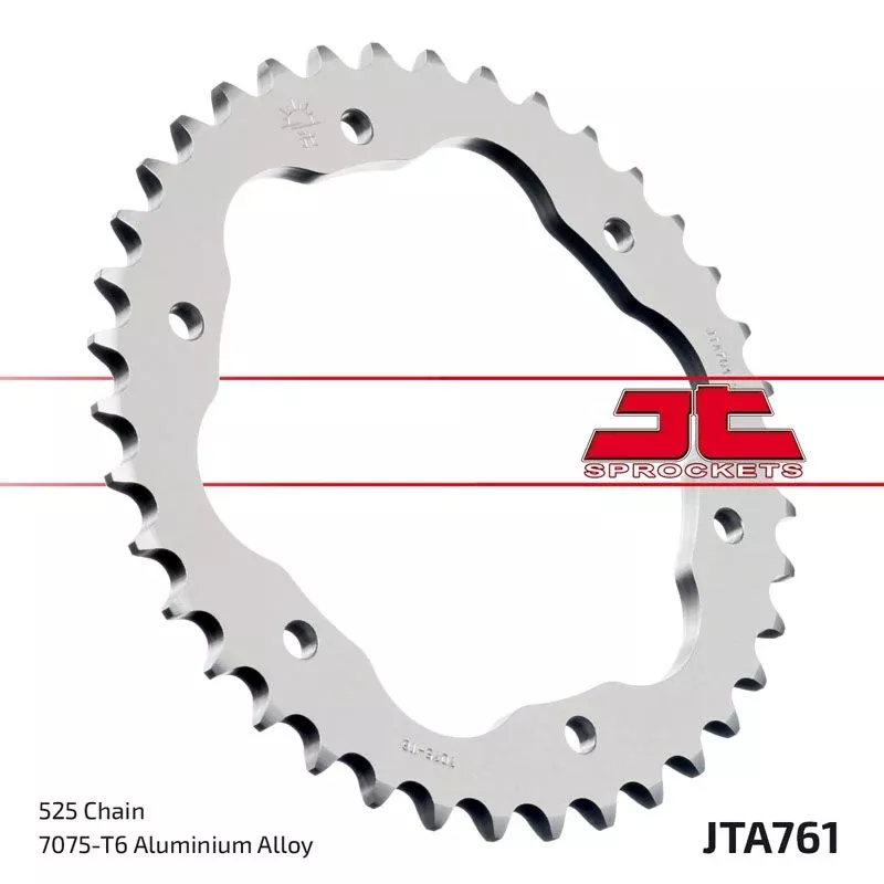 JT Sprockets Rear Racelite Aluminum Race Sprocket 38 Tooth 38T 525 Chain