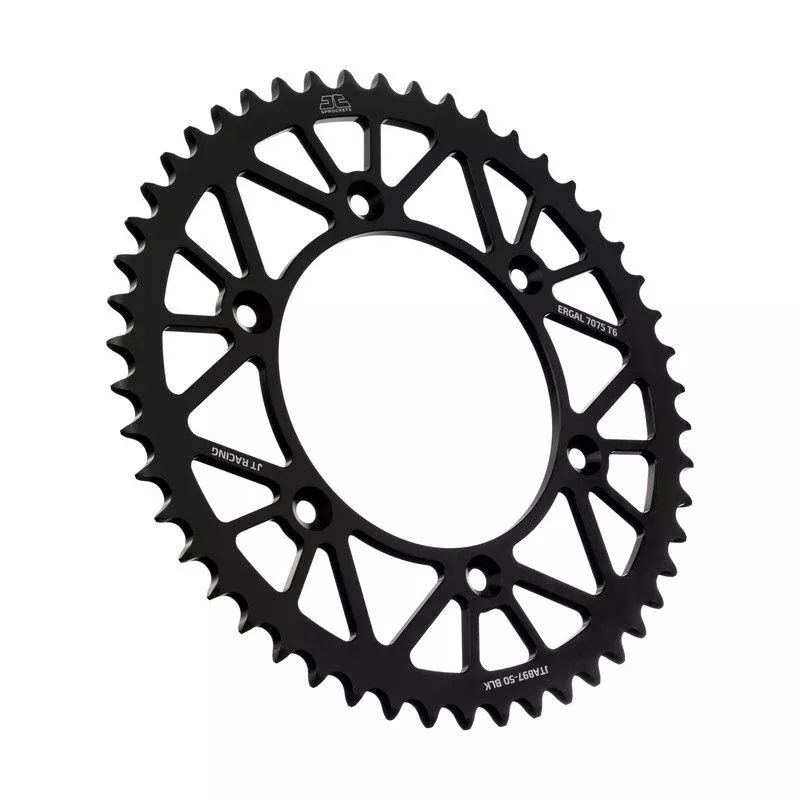 JT Sprockets Rear Racelite Aluminum Race Sprocket Orange 48 Tooth 48T 520 Chain