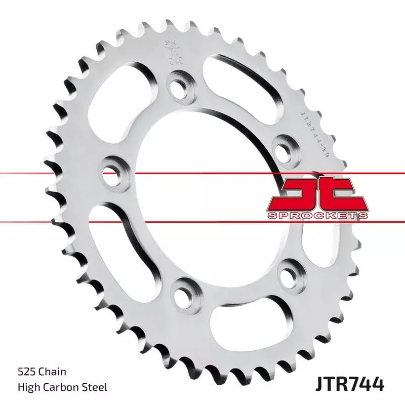 JT Sprockets Rear Steel Sprocket 39 Tooth 39T 525 Chain JTR744.39