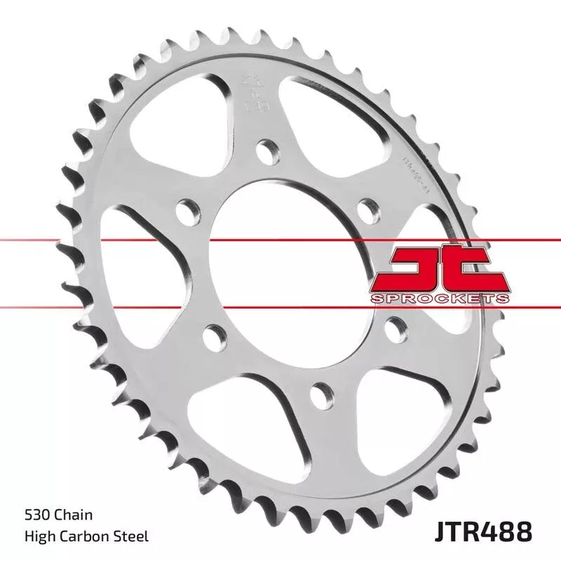 JT Sprockets Rear Steel Sprocket 40 Tooth 40T 530 Chain JTR488.40