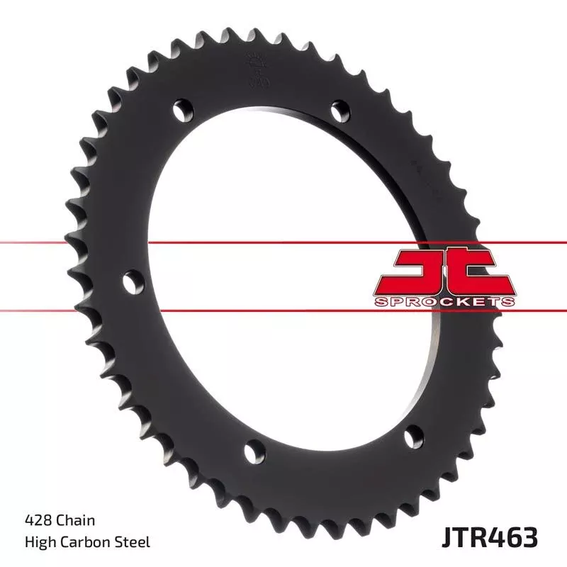 JT Sprockets Rear Steel Sprocket 48 Tooth 48T 428 Chain JTR463.48