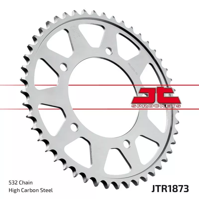 JT Sprockets Rear Steel Sprocket 48 Tooth 48T 532 Chain JTR1873.48