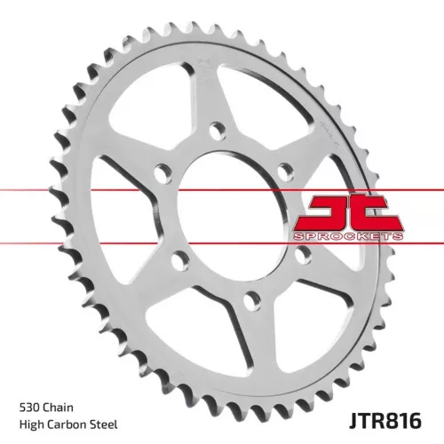 JT Steel Rear Sprocket 46 Tooth (JTR816.46)