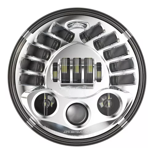 JW Speaker 7" Adaptive 2 LED Chrome Headlight (0555031)