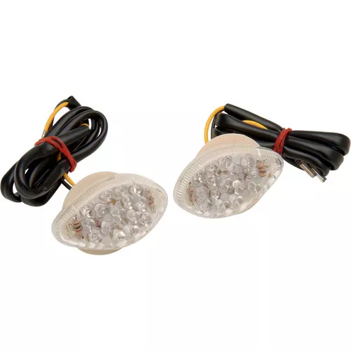 K&S Amber LED Fairing Marker Lights (25-8510)