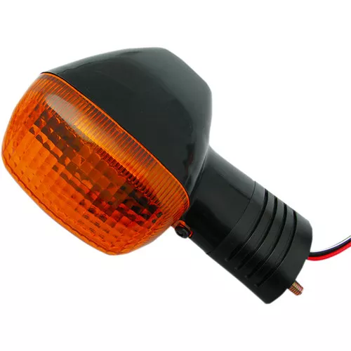 K&S DOT Compliant Black Turn Signal w/Amber Lens (25-1171)