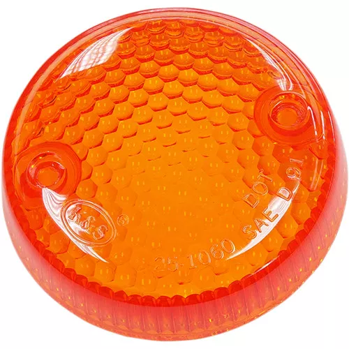 K&S DOT Compliant Turn Signal Lens Amber (25-1220)