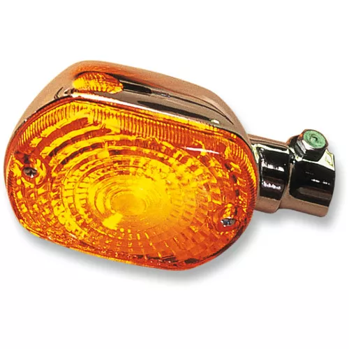 K&S DOT Compliant Turn Signal w/Amber Lens (25-2165)