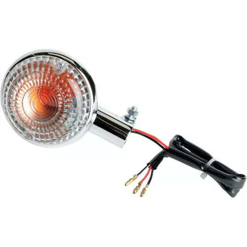 K&S DOT Compliant Turn Signal w/Clear Lens (25-4105C)