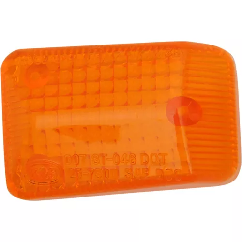 K&S Replacement Lens for Universal Mini Stalk Turn Signal Amber (25-7510)