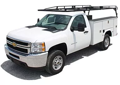 Kargo Master 79000 Black 9' Side Channel Rack for Standard Cab Trucks