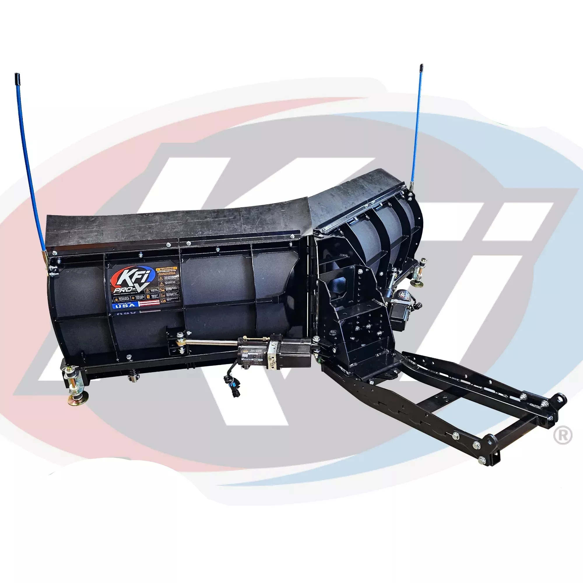 KFI Pro-V UTV Plow System w/ Hydraulic Actuators