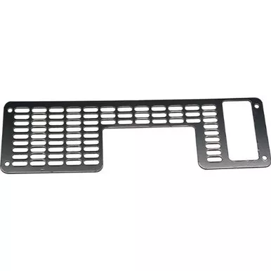 Kfi Winch Mount Grill Standard (Black) - 100563