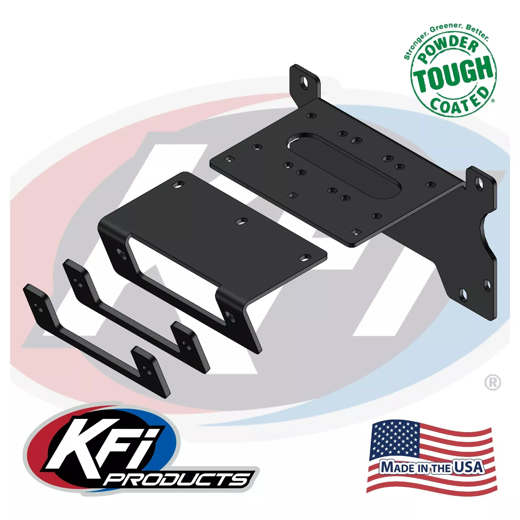 KFI Winch Mounts Polaris Ranger XD / Crew XD 2024-2026