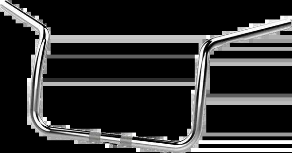 Khrome Werks 1″ Narrow +2 Sweeper Handlebar – Chrome