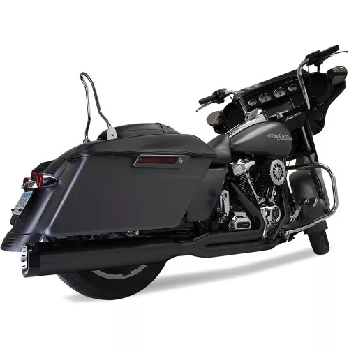 Khrome Werks 2-1 Exhaust with Three-Step Headers for 2017-2023 Harley Touring - Black