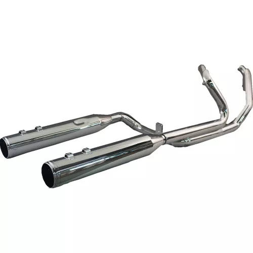 Khrome Werks 2-2 3-Step Dominator Exhaust for 2009-2016 Harley Touring - Chrome