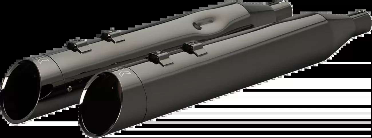 Khrome Werks 4.5" HP Plus Eclipse Slip On Mufflers for 2017-2026 Harley Touring