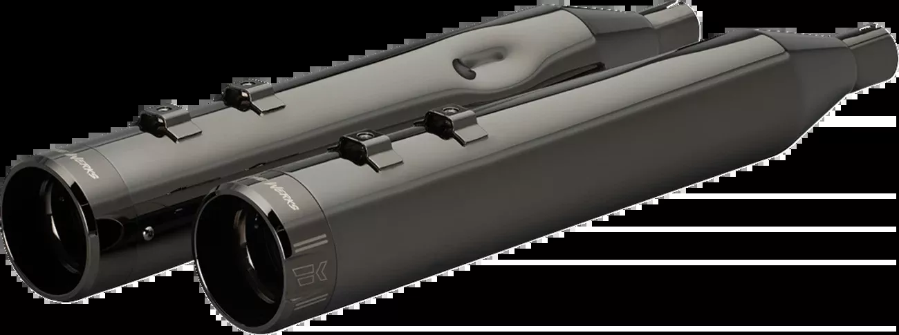 Khrome Werks 4.5" HP Plus Eclipse Slip On Mufflers fits 2017-2026 Harley Touring