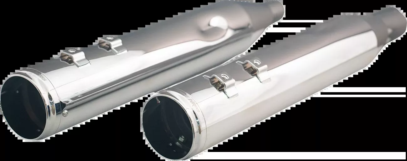 Khrome Werks 4.5" HP-Plus Race Slip On Mufflers fits 1995-2016 Harley Touring