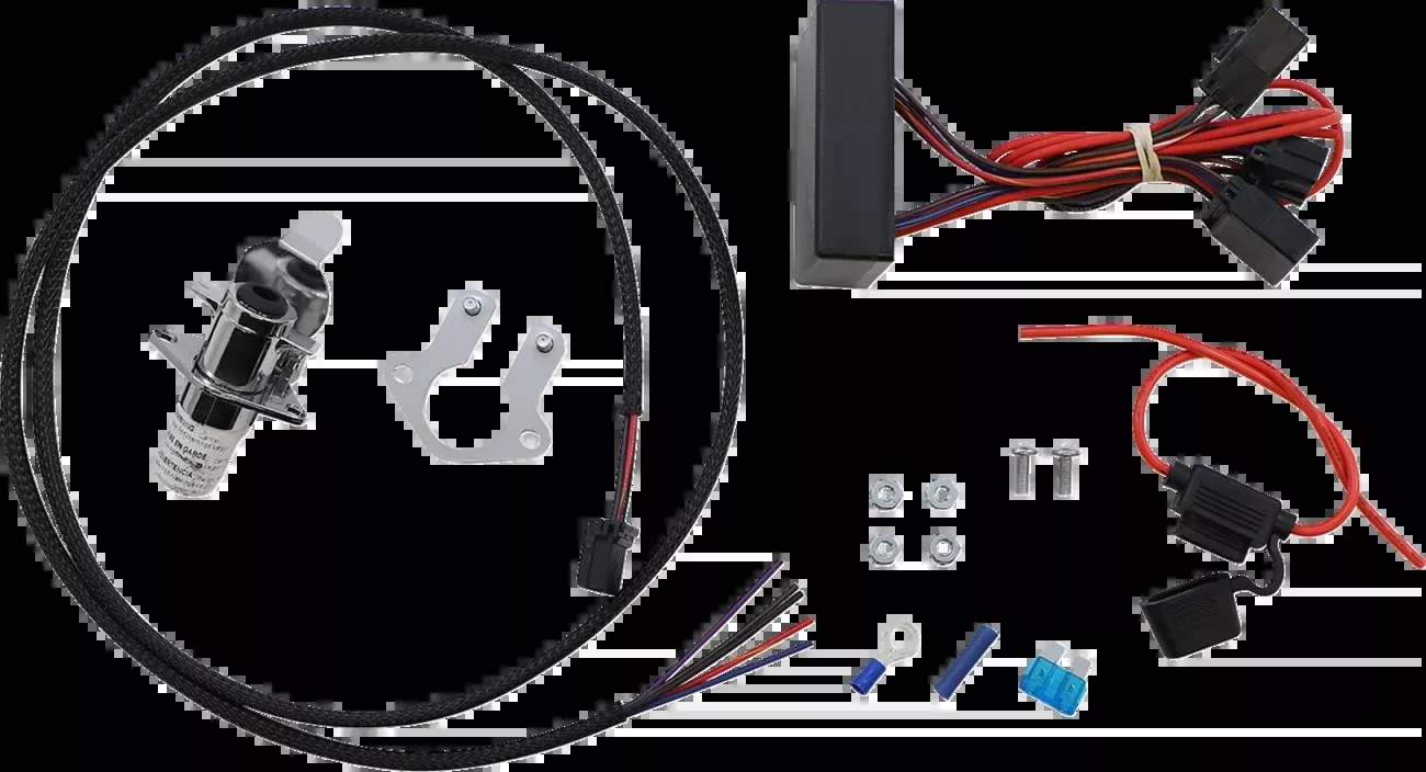 Khrome Werks 5-Wire Trailer Harness Kit & Isolator fits 2006-2013 Harley Touring