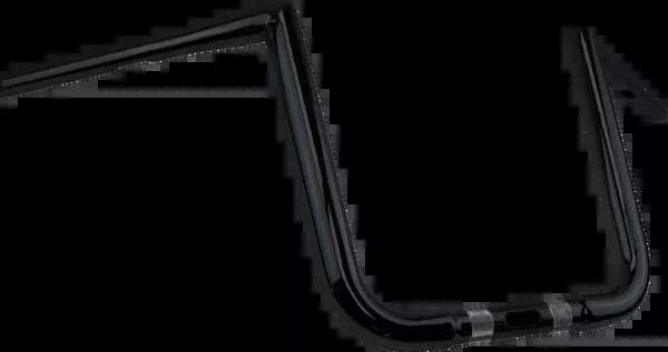 Khrome Werks Buck-50 Handlebar - FLT/HRXS - 12" - Black