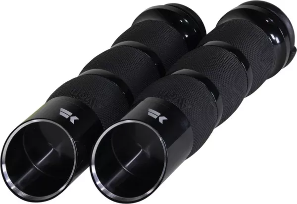 Khrome Werks Edge Grips - Air Cushion - TBW - Black