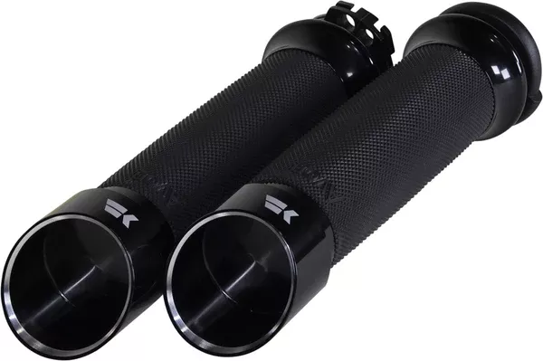 Khrome Werks Edge Grips – Custom Contour – Cable – Black