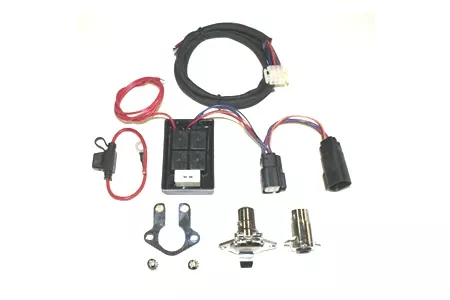 Khrome Werks Plug-and-Play Trailer Wiring Connector with Isolator for '96-10 FLT (except '10 FLHX/FLTRX & '09-10 SE CVO)