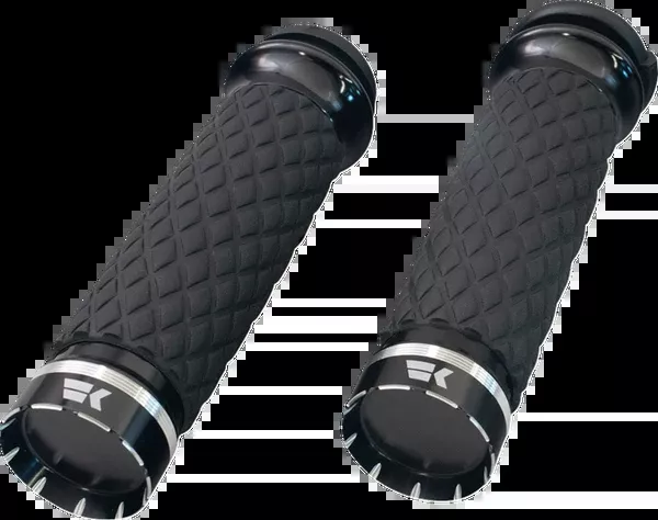Khrome Werks Tracer Grips – Custom Contour – Diamond – Black
