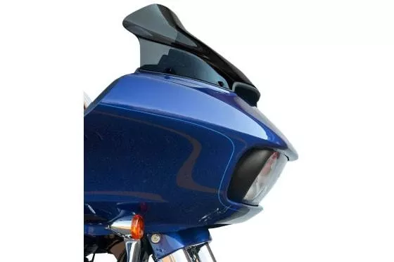 Klock Werks 14 inch Sport Tall Flare Windshield for '15-23 Road Glide Custom and Road Glide - Dark Smoke
