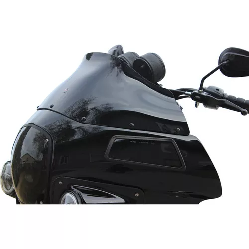 Klock Werks 9" Flare Windshield for Harley FXRP Style Fairings - Black