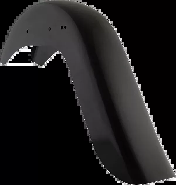 Klock Werks Benchmark Rear Fender - Vicla - Smooth - Black - HD Softail '00-'17
