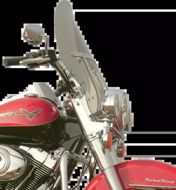 Klock Werks Billboard Flare Windshield – 16″ – Tint – ’94-’25 FLH/FLD