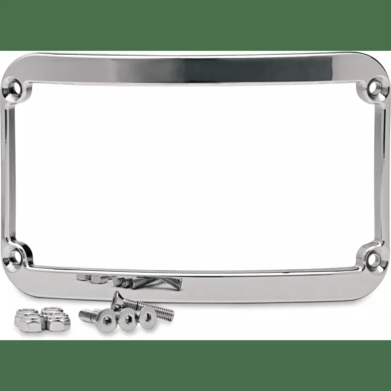 Klock Werks Chrome LIC Plate Frame F/WFB OEM Fende