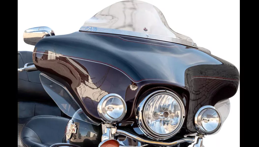 Klock Werks FLARE Batwing Windshield for Harley Touring FLH/X 96-13