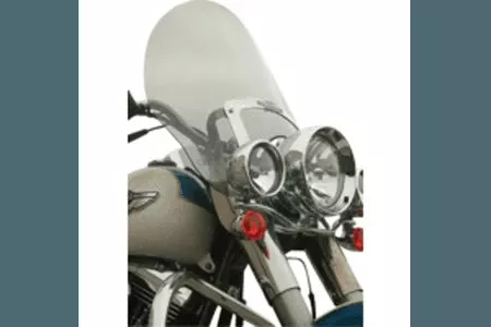 Klock Werks Flare Billboard Windshield (20-1/4") for '05-Up FLSTN, 86-Up FLSTC, '00-Up FLSTF/FLSTFB w/ OEM Accessory Detachable King Size Nostalgic Windshield -Tint