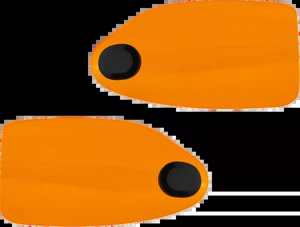 Klock Werks Flare Handguards – ’23-’25 Harley-Davidson – Orange