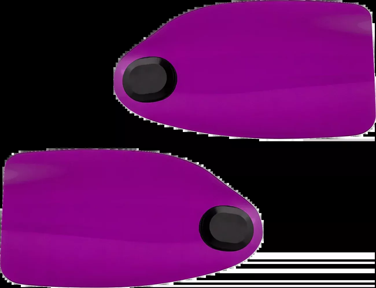 Klock Werks Flare Purple Hand Guards fits 1982-2025 Harley Davidson Cable Clutch