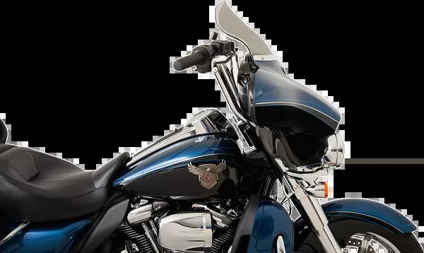 Klock Werks Flare Windshield – 10-1/2″ – Tinted – ’14-’25 FLH
