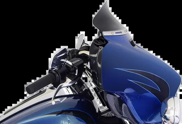 Klock Werks Flare Windshield – 5″ – Black – ’14-’25 FLH