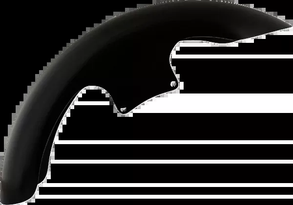 Klock Werks Henry Front Fender - Black - 16"-19" Wheel - HD Touring